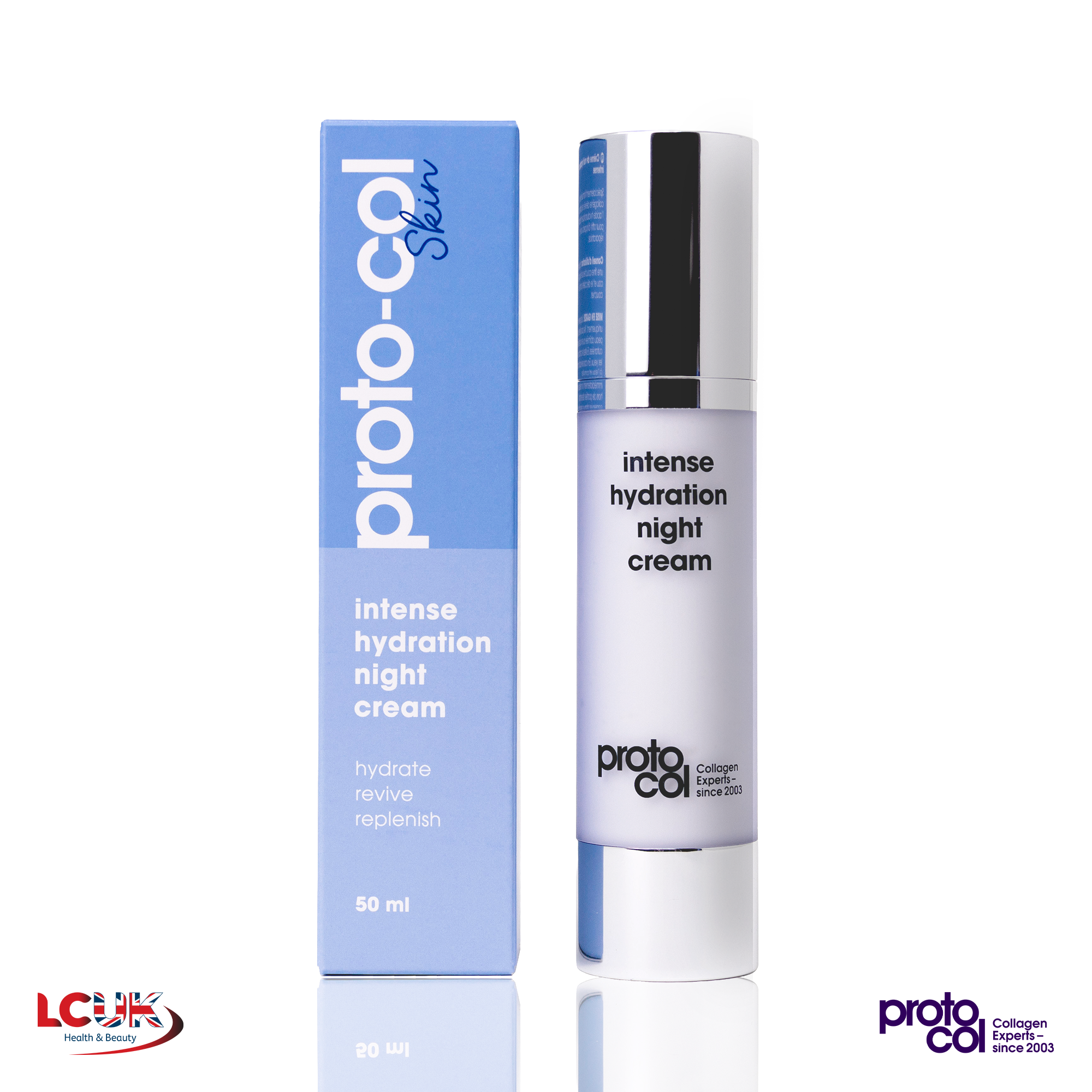  Kem Dưỡng Ẩm Chuyên Sâu Ban Đêm Proto-col Intense Hydration Night Cream Anh Quốc - 50ml 