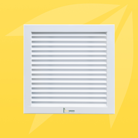 ASIA GREEN - Cửa Gió Nan Cong Cố Định Và Tháo Lắp, Loại Bỏ Bụi Bẩn, Sơn Tĩnh Điện (Bao gồm VAT)