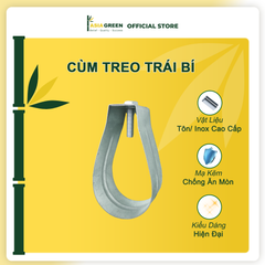 ASIA GREEN - Cùm Trái Bí Treo Ống Đồng Ống Nước Điều Hoà, Tôn Mạ Kẽm, Chống Ăn Mòn (Giá Bao Gồm VAT)