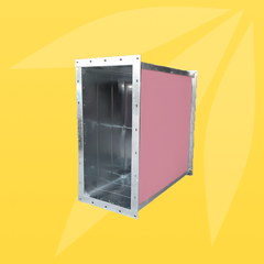 ASIA GREEN - Ống Gió Chống Cháy EI120, Tôn/Thép Tráng Kẽm, Bọc Tấm KHS/KNAUF, Độ Dày 0.75-1.15mm (Giá bao gồm VAT)