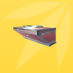 ASIA GREEN - Côn Chuyển Vuông - Tròn Chống Cháy, Tôn/Thép Tráng Kẽm, Bọc Tấm KHS/KNAUF, Độ Dày 0.75-1.15mm (Giá bao gồm VAT)