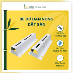 ASIA GREEN - Bệ Đỡ Dàn Nóng Đặt Sàn, Chống Rung, Giảm Tiếng Ồn, Chống Ăn Mòn (Giá bao gồm VAT)