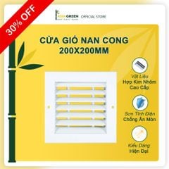 ASIA GREEN - Cửa Gió Nan Cong, Kèm Lưới Lọc Bụi, Loại Bỏ Bụi Bẩn, Sơn Tĩnh Điện (Bao gồm VAT)