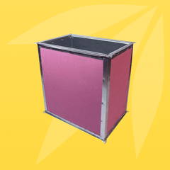 ASIA GREEN - Ống Gió Chống Cháy EI45, Tôn/Thép Tráng Kẽm, Bọc Tấm KHS/KNAUF, Độ Dày 0.75-1.15mm (Giá bao gồm VAT)