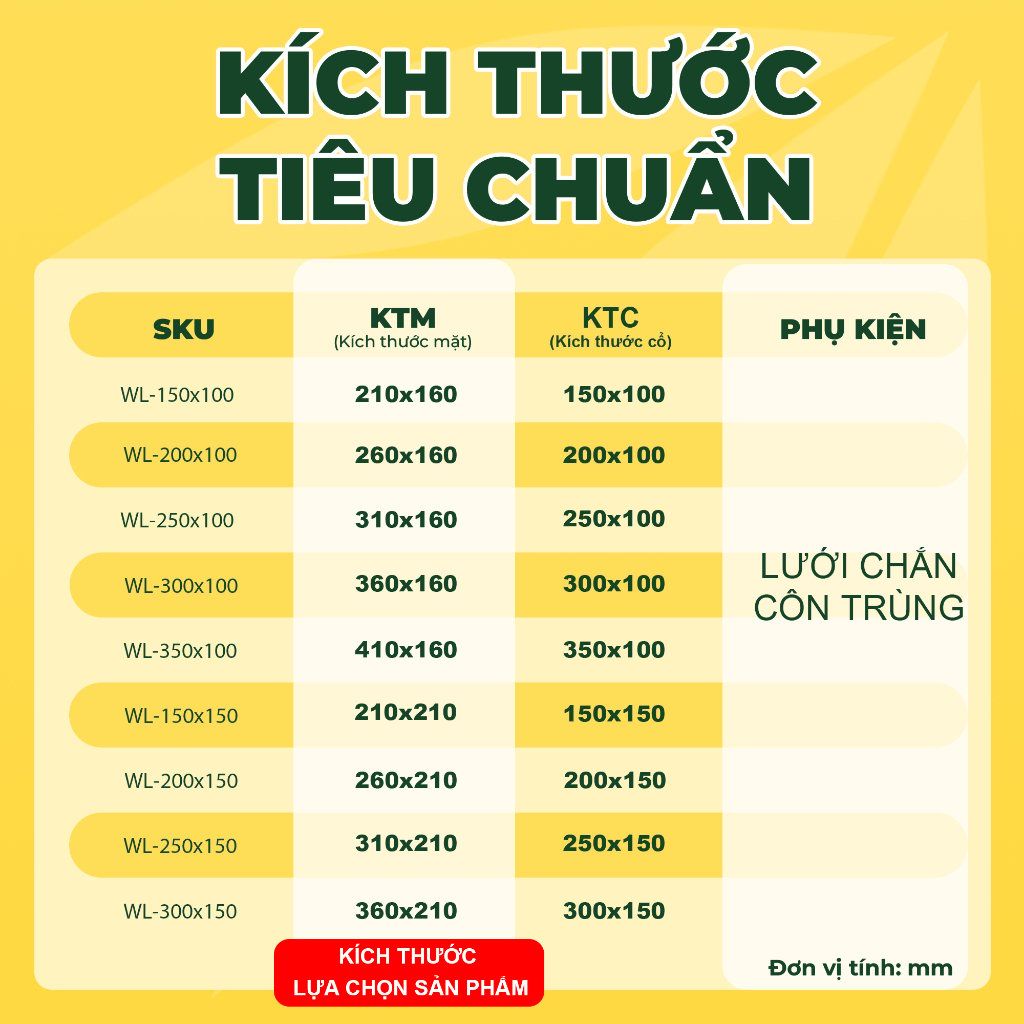 ASIA GREEN - Cửa Gió Nan Z, Kèm Lưới Chắn Côn Trùng, Ngăn Nước Mưa Và Côn Trùng, Hợp Kim Nhôm Cao Cấp (Giá bao gồm VAT)