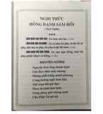  Nghi Thức Hồng Danh Sám Hối ( Dịch Nghĩa) - Khổ A4 