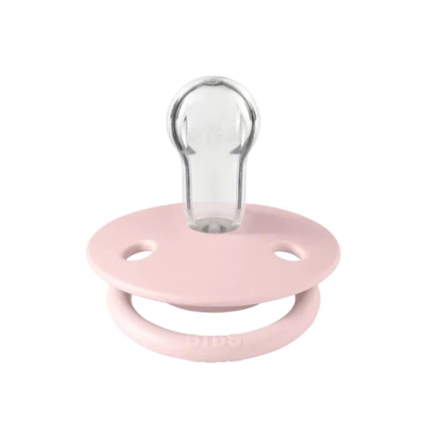 Ty Ngậm Núm Tròn Silicone BIBS Pacifier De Lux Onesize Cho Bé Từ 0-3 Tuổi
