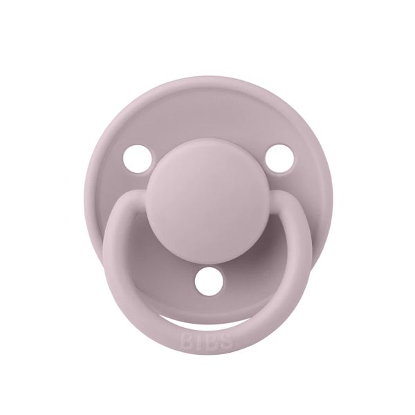 Ty Ngậm Núm Tròn Silicone BIBS Pacifier De Lux Onesize Cho Bé Từ 0-3 Tuổi