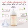 Bình Sữa Pigeon PPSU Softouch Baby-Friendly World Cổ Rông 160ml Hình Logo Pigeon