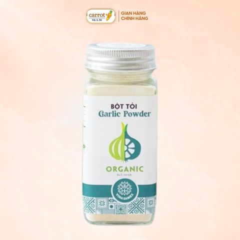 Bột Tỏi Hữu Cơ Vina Samex 50gr Cho Bé Ăn Dặm (Từ 7 Tháng)