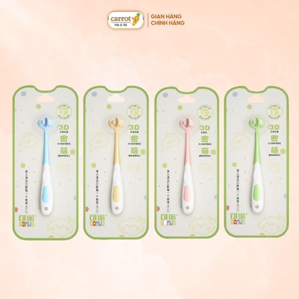Bàn chải Đánh Răng 3 mặt 3D Conuo Cho Trẻ Từ 3 Tuổi