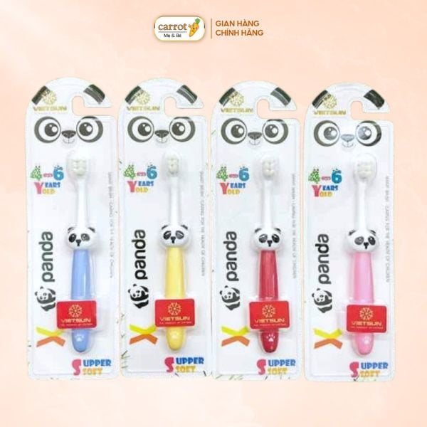 Bàn Chải Đánh Răng Cho Bé Panda Vietsun Từ 4 Đến 6 Tuổi