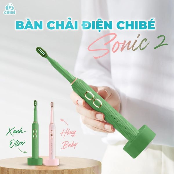 Bàn Chải Đánh Răng Điện ChiBé Sonic 2 CB039