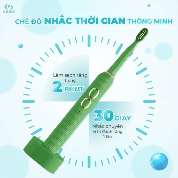 Bàn Chải Đánh Răng Điện ChiBé Sonic 2 CB039