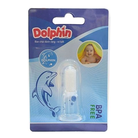 Bàn Chải Đánh Răng - Rơ Lưỡi Dophin Cho Trẻ Từ 3 Tháng