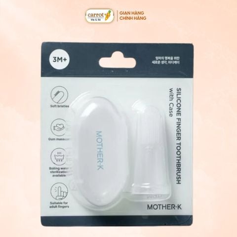 Bàn Chải Đánh Răng - Rơ Lưỡi Mother-K Cho Trẻ Từ 3 Tháng