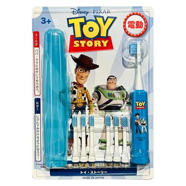 Bàn Chải Điện Nhân Vật Hapika Toy Story Kèm 6 Bàn Chải Thay Thế