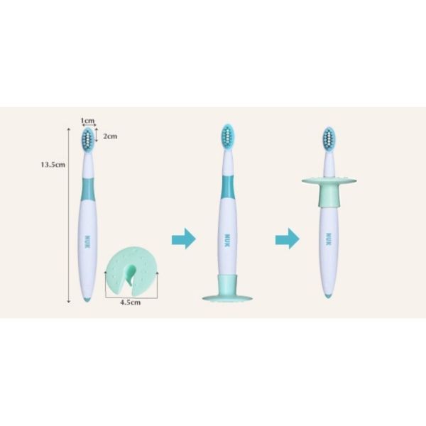 Bàn Chải NUK NU08370 Cho Bé Trên 12 Tháng