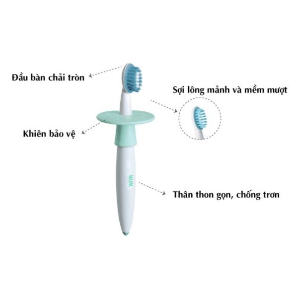 Bàn Chải NUK NU08370 Cho Bé Trên 12 Tháng