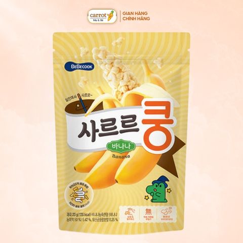 Bánh Bỏng Bổ Sung Lợi Khuẩn BeBecook Vị Chối (Từ 12 Tháng)