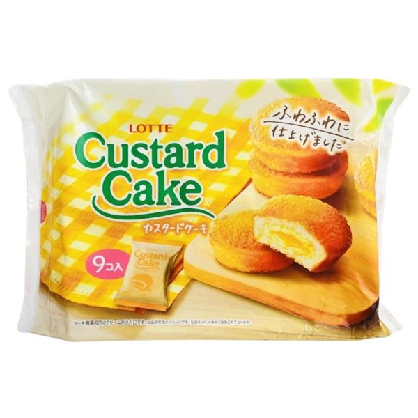 Bánh Custard Nhật Lotte 243g 9 cái