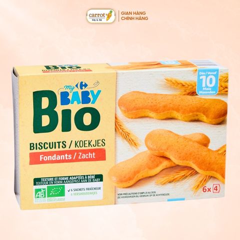 Bánh Quy Hữu Cơ My Baby Bio Pháp (Từ 10 Tháng)