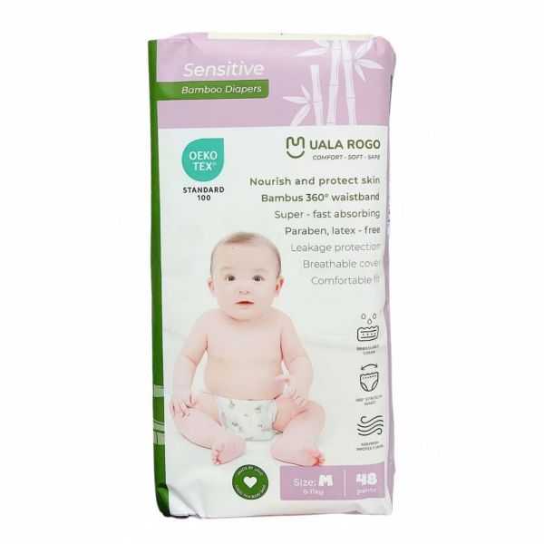 Bỉm - Tả Quần UalaRogo Size M 48 Miếng (6-11kg)