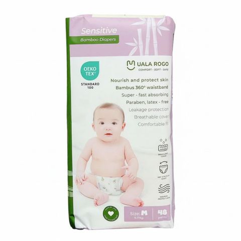 Bỉm - Tả Quần UalaRogo Size M 48 Miếng (6-11kg)