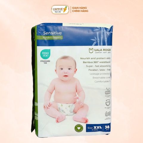 Bỉm - Tả Quần UalaRogo Size XXL 38 Miếng (15-20kg)