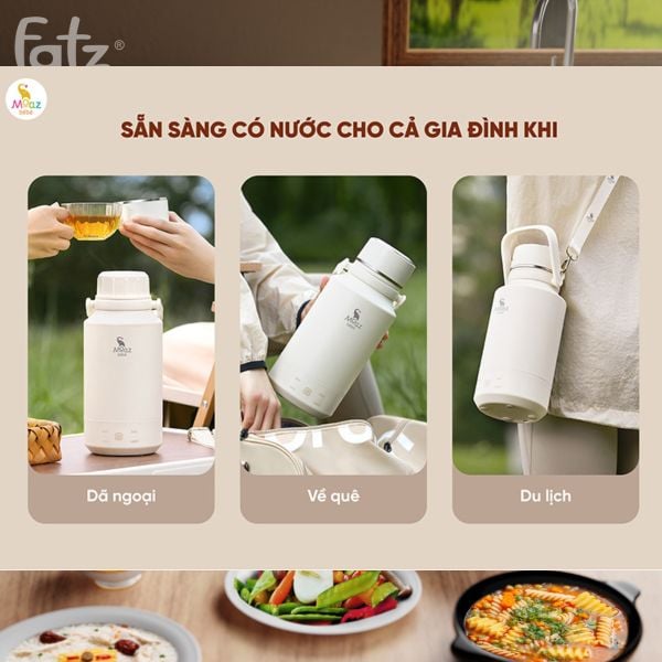 Bình Đun Nước Du Lịch Moaz BéBé MB–107