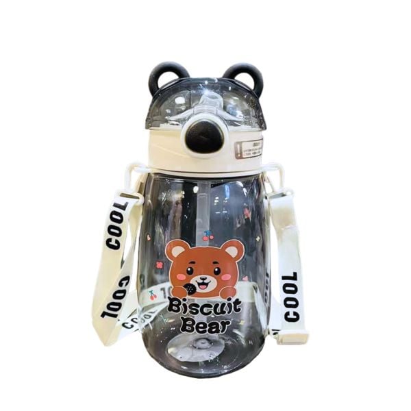 Bình Nước Cho Bé Họa Tiết Biscuit Bear XBO-2033 600ml