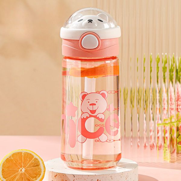 Bình Nước Cho Bé Họa Tiết Gấu Nice XBO-6026 550ml