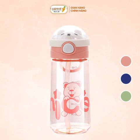 Bình Nước Cho Bé Họa Tiết Gấu Nice XBO-6026 550ml