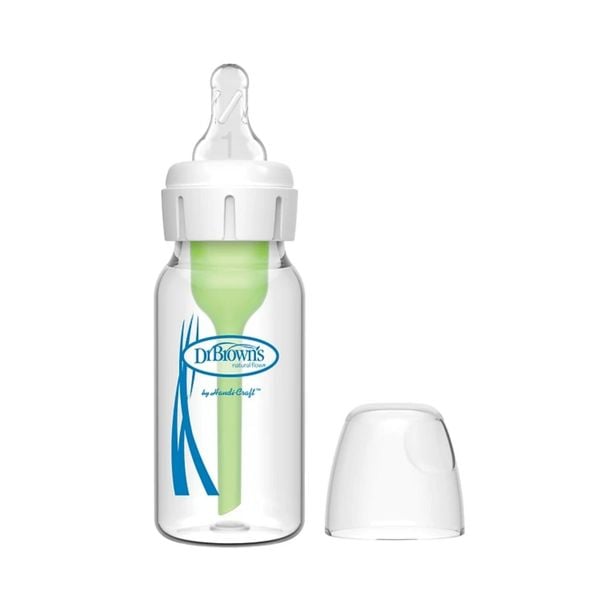 Bình Sữa Dr. Brown Thủy Tinh Cổ Hẹp 120ml