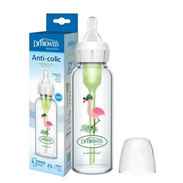 Bình Sữa Dr. Brown Thủy Tinh Cổ Hẹp 250ml