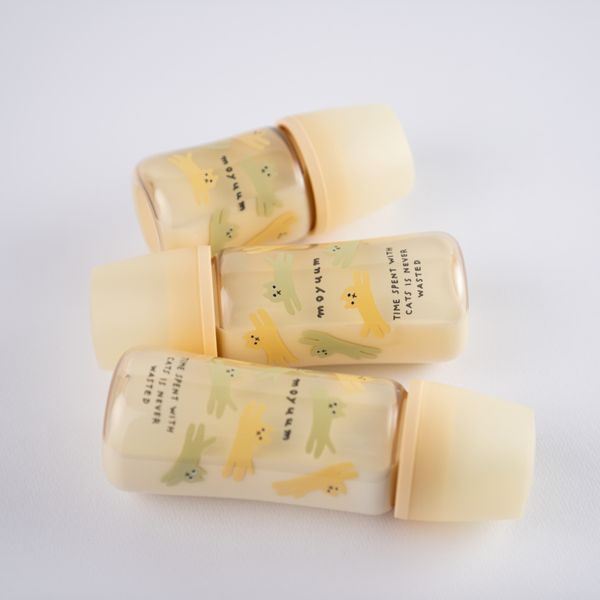 Bình Sữa Moyuum Thế Hệ 3 PPSU 170ml Mẫu Mèo - Kèm Núm Số 1