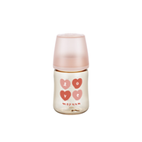 Bình Sữa Moyuum Thế Hệ 3 PPSU 170ml Mẫu Tim Đỏ Kèm Núm Số 1