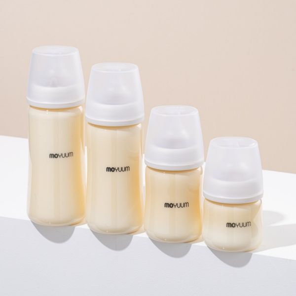 Bình Sữa Moyuum Thế Hệ 3 PPSU 270ml - Trơn - Kèm Núm Số 2