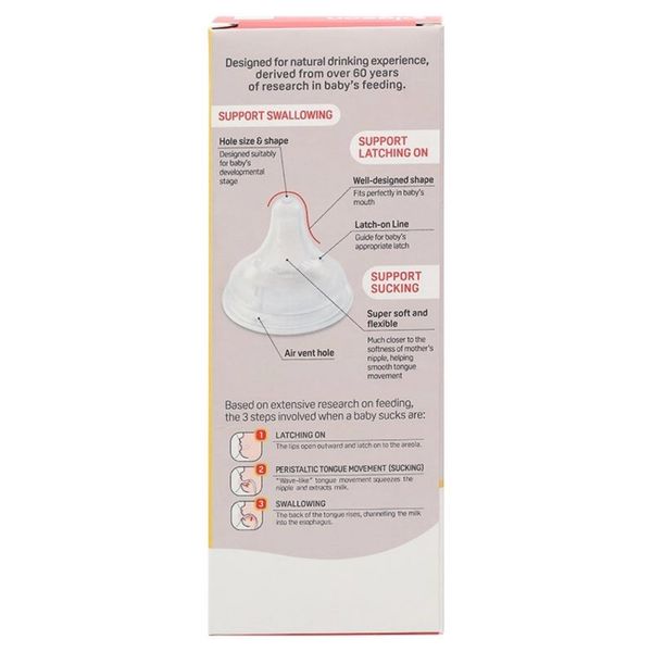 Bình Sữa PPSU Pigeon Howapipi WN3 Cổ Rộng 240ml Màu Vàng (Núm M)