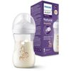 Bình Sữa Philips Avent Natural Nhựa PP 260ml Hươu Cao Cổ Kèm Núm Số 3 (1m+)