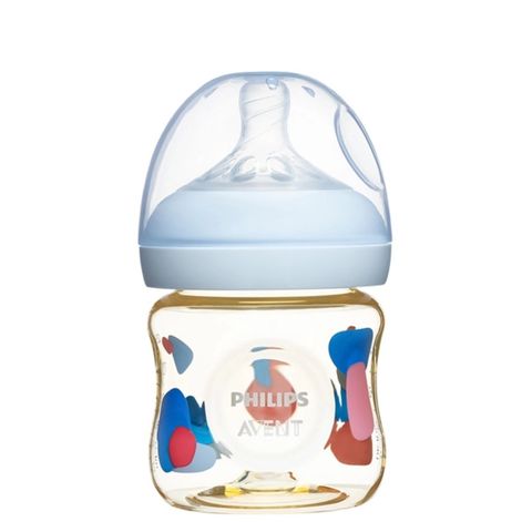 Bình Sữa Philips Avent Natural Nhựa PPSU 125ml Kèm Núm Số 2 (0m+)