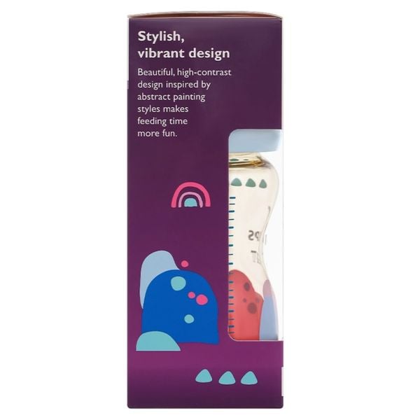 Bình Sữa Philips Avent Natural PPSU 260ml Kèm Núm Số 2 (1m+)