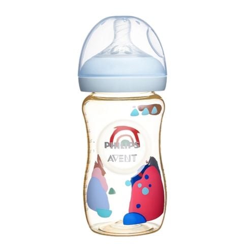 Bình Sữa Philips Avent Natural PPSU 260ml Kèm Núm Số 2 (1m+)