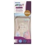 Bình Sữa Philips Avent Natural PPSU 260ml Kèm Núm Số 2 (1m+)