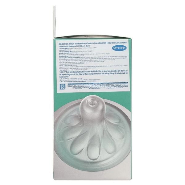 Bình Sữa Philips Avent Natural Thủy Tinh 120ml