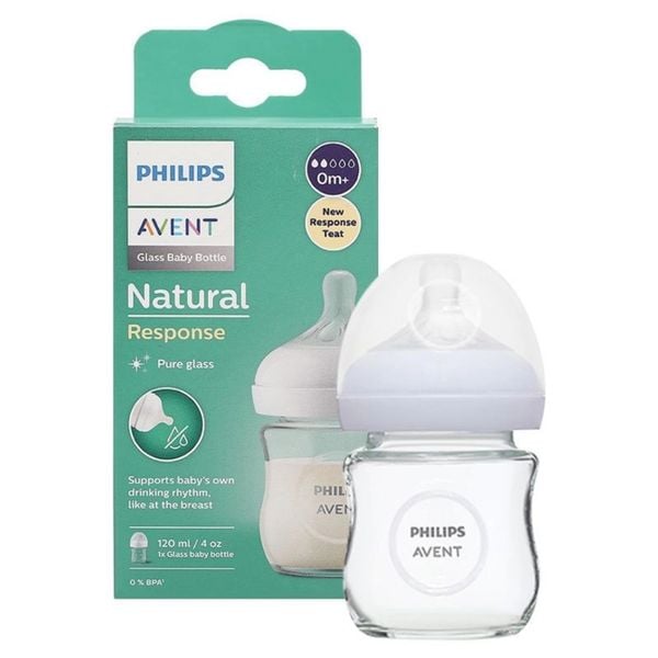 Bình Sữa Philips Avent Natural Thủy Tinh 120ml