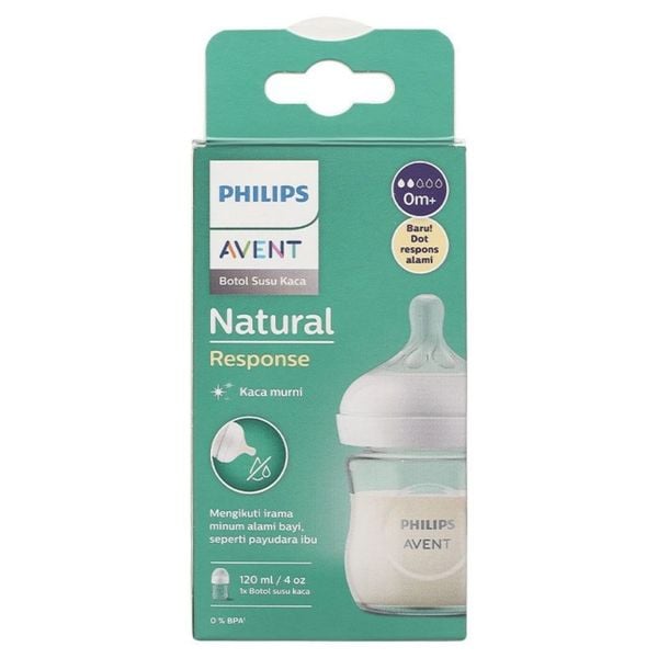 Bình Sữa Philips Avent Natural Thủy Tinh 120ml