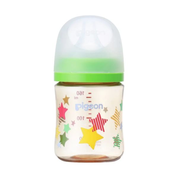 Bình Sữa Pigeon PPSU Plus Thế Hệ III 160ml Kèm Núm SS