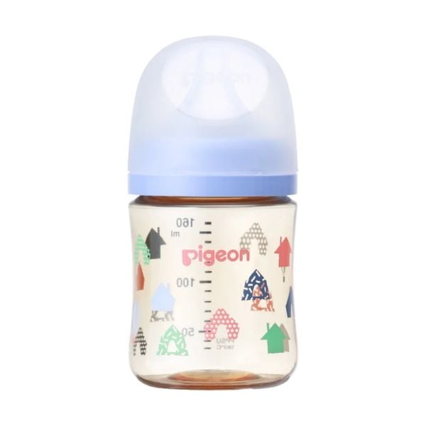 Bình Sữa Pigeon PPSU Plus Thế Hệ III 160ml Kèm Núm SS