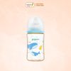Bình Sữa Pigeon PPSU Softouch Baby-Friendly World Cổ Rông 240ml Hình Đại Dương